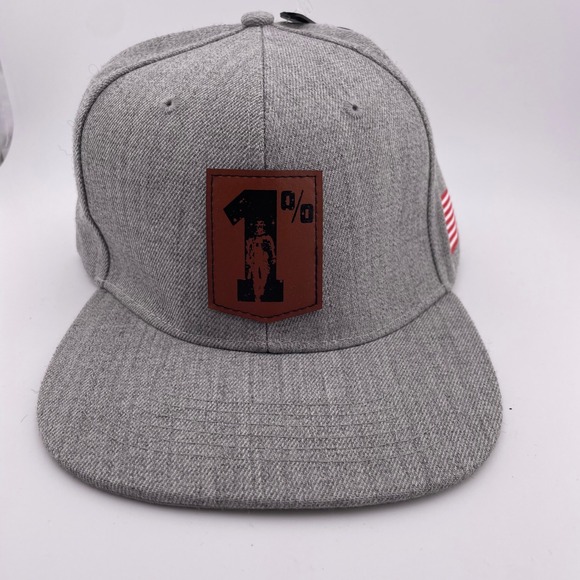 Army Performance 1% Hat‎ Baseball Cap American Flag Snapback OSFA - Picture 1 of 5
